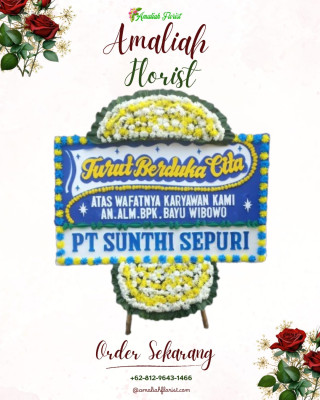 Papan Bunga Duka di Duwet