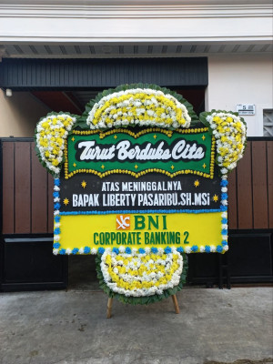 Papan Bunga Duka di Duwet