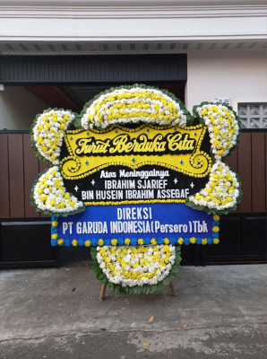 Papan Bunga Duka di Duwet