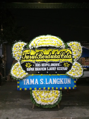 Papan Bunga Duka di Duwet